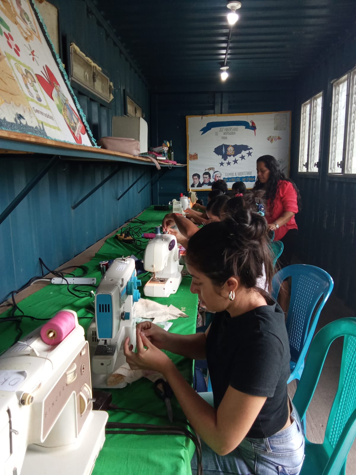 Taller comunitario de costura PAAT