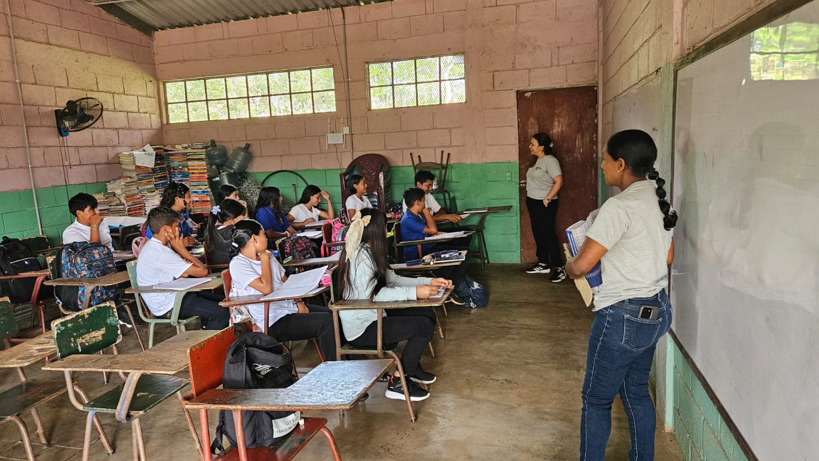 Voluntariado PAAT en comunidad rural